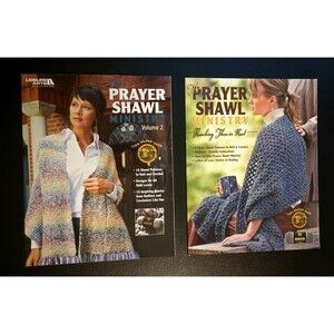 The Prayer Shawl Knitt & Crochet Volumes 1 & 2  (Leisure Arts #4622 and #4225)